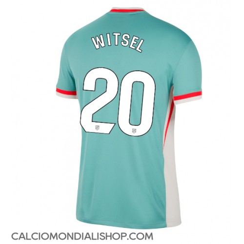 Maglie da calcio Atletico Madrid Axel Witsel #20 Seconda Maglia 2024-25 Manica Corta